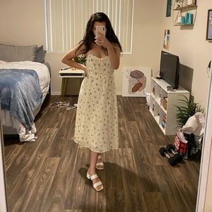 Forever 21 Floral Midi Dress